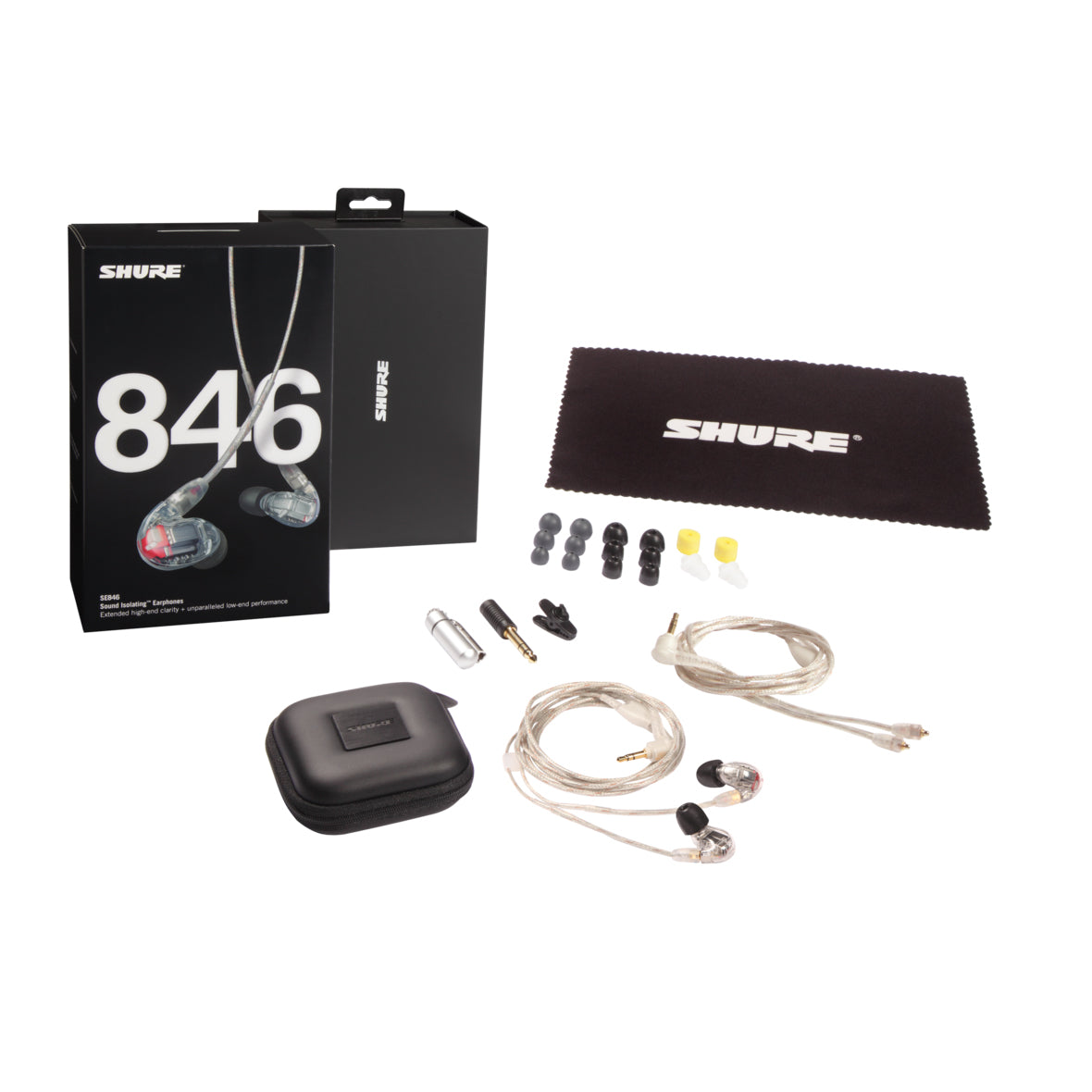 Shure SE846-CL Wired Professional Sound Isolating Earphones (Open Box)