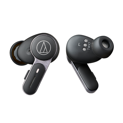 Audio-Technica ATH-TWX7 True Wireless Active Noise-Cancelling In-Ear Headphones (Open Box)