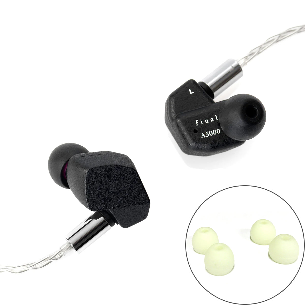 Final Audio A5000 Earphones (+Free Glow-in-the-Dark tips)