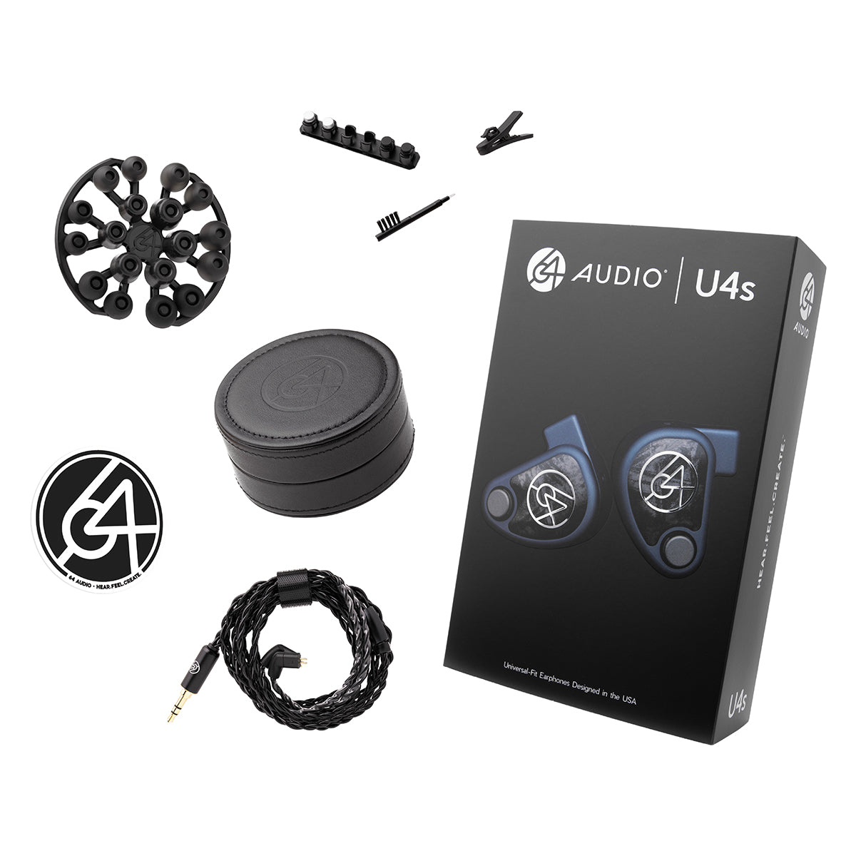 64 Audio U4s Universal In-Ear Monitor  (Open Box)