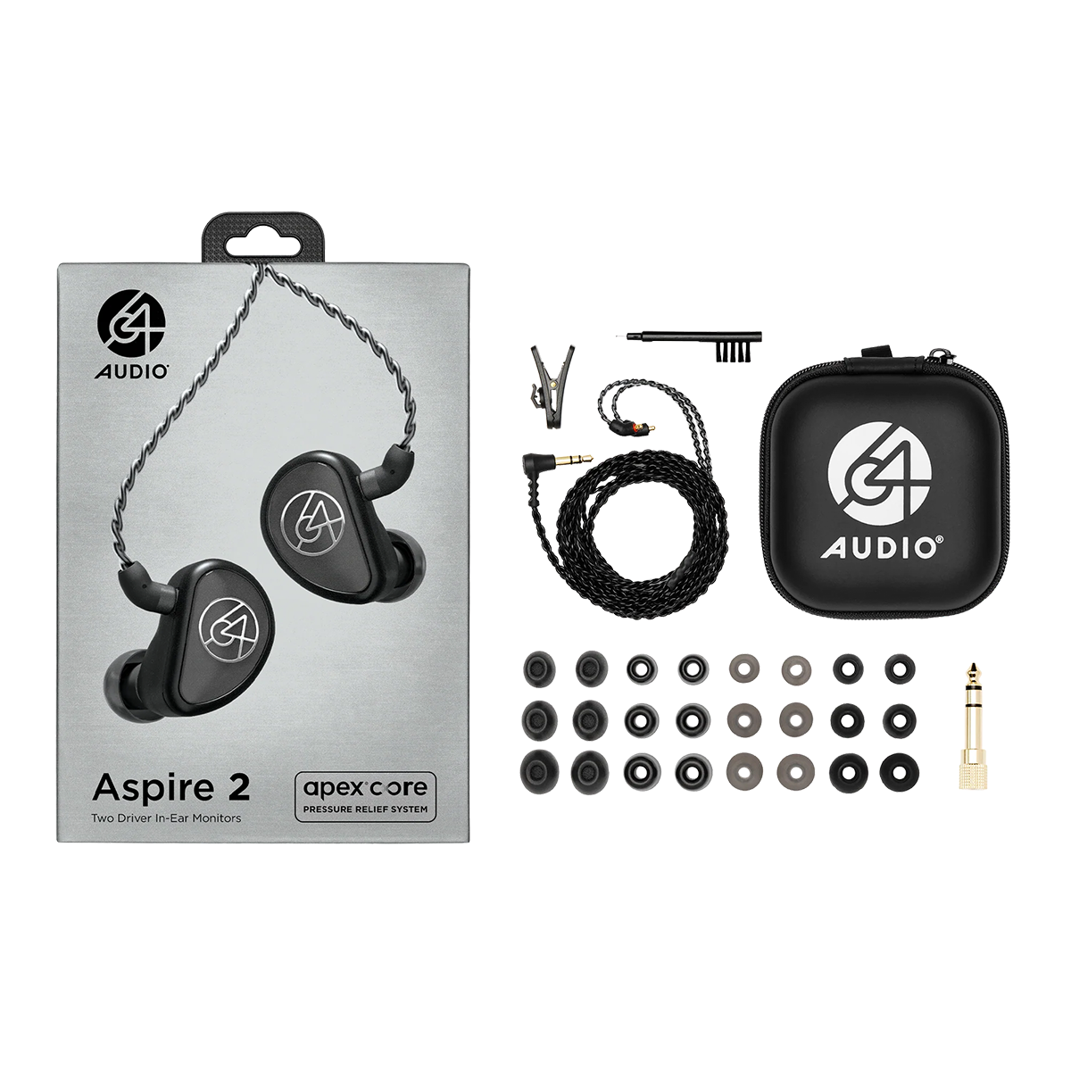 64 Audio Aspire 2 Universal In-Ear Monitors