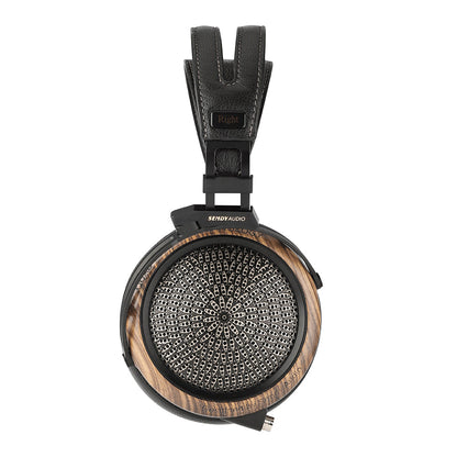 Sendy Audio Peacock Open-Back Planar Magnetic Headphone (Open Box) Cracked Wood on Earcups