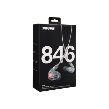 Shure SE846-CL Wired Professional Sound Isolating Earphones (Open Box)