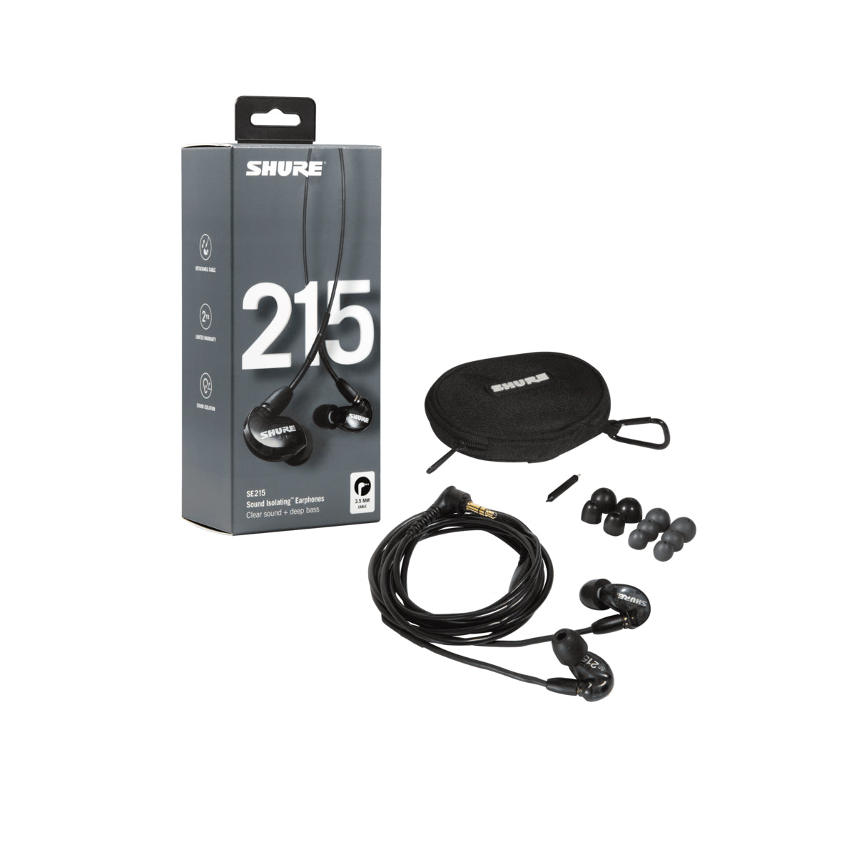 Shure SE215 PRO Professional Sound Isolating Earphones