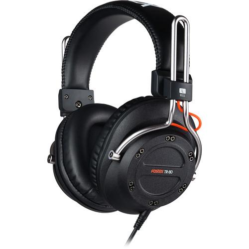 Fostex TR-80 Professional Studio Headphones (Closed Back, 80 Ohms) - Discontinued