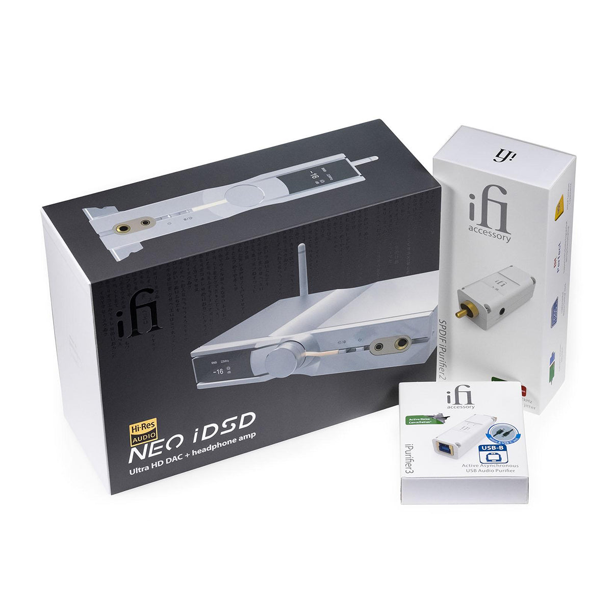 iFi Performance Edition: NEO iDSD + iPurifier3B + SPDIF iPurifier2 Bundle