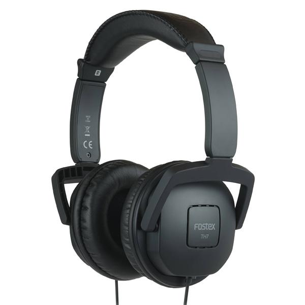 Fostex TH7 Black Over-Ear Closed-Back Headphones - Discontinued